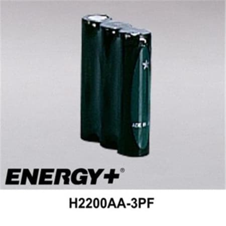 Fedco Batteries FedCo Batteries Compatible with  ENERGY H2200AA-3PF Replacement Battery For Percon PSC Falcon Top Gun LXE MX2 H2200AA-3PF